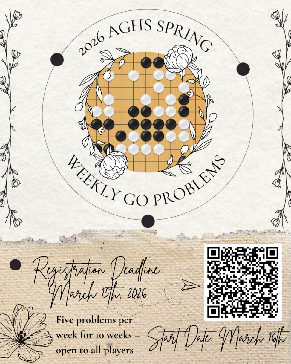 AGHS To Resume Weekly Go Problems in March